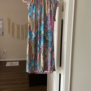 Tommy Hilfiger Multicolor Paisley Dress